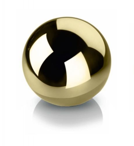 Kula dekoracyjna stalowa złota od 10 cm- 20 cm