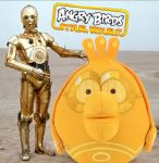 Duża Maskotka Angry Birds Star Wars 21cm pluszak C-3PO
