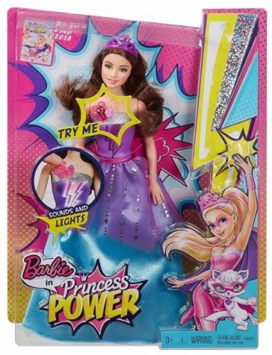 Barbie Lalka Power Superbohaterka CDY62