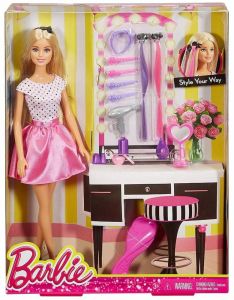 Lalka Barbie Stylizacja Włosów DJP92 Mattel