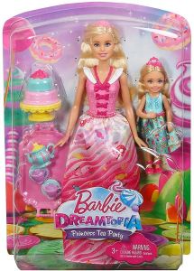Barbie Dreamtopia Słodki Podwieczorek zestaw dwóch lalek FDJ19