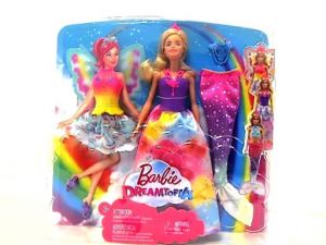 Barbie Dreamtopia Lalka z Przemianą FJD08 Mattel