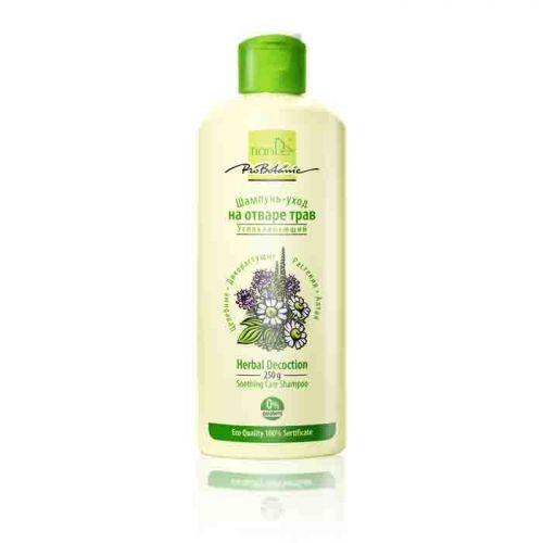 Łagodzący i pielęgnujący szampon z wyciągu ziołowego 250g