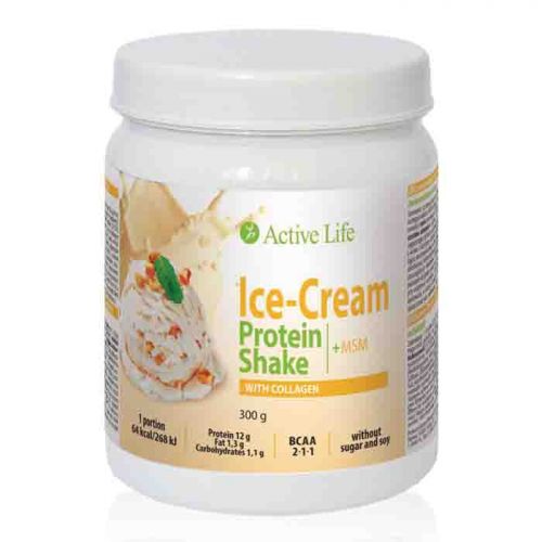 Lodowy Shake Proteinowy z Kolagenem zawiera substancje słodzące