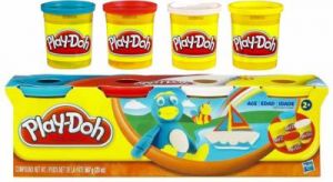 Play Doh Mix kolorów 4 Tuby 560g A9215